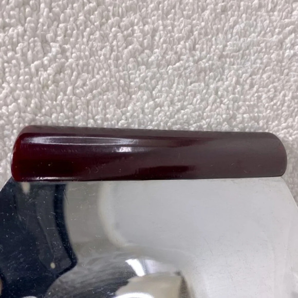 Vintage Glo Hill Gourmates Chrome Serving Tray With Bakelite Handles - Picture 5 of 11